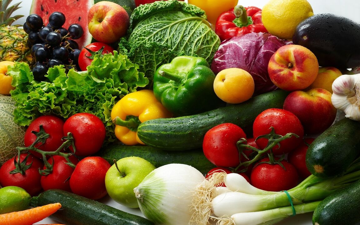 плодове и зеленчуци за подагра